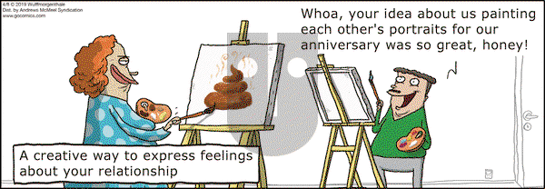 WuMo on Monday April 8, 2019 Comic Strip