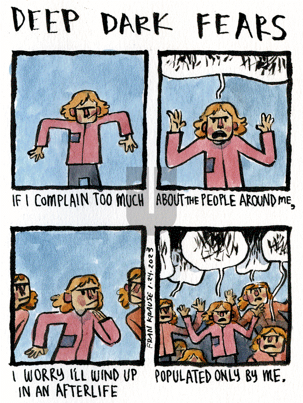 Deep Dark Fears on Monday June 12, 2023 Comic Strip