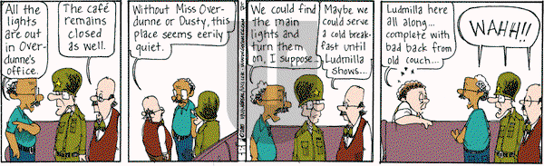 The Elderberries on Tuesday July 15, 2025 Comic Strip