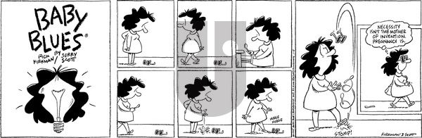 Baby Blues on Saturday December 11, 1999 Comic Strip