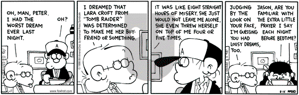 FoxTrot on Saturday August 15, 1998 Comic Strip
