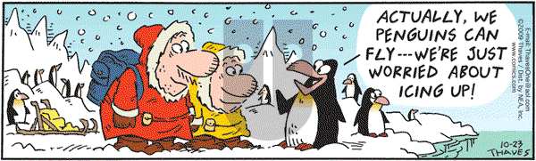 Frank and Ernest - Friday October 23, 2009 Comic Strip