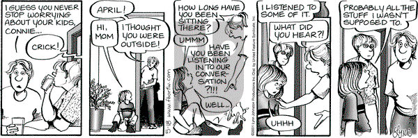 For Better or For Worse - Friday May 18, 2001 Comic Strip