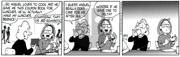 Luann on Friday December 18, 1998 Comic Strip