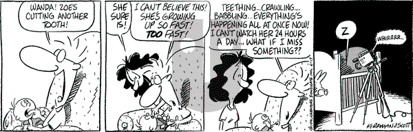 Baby Blues on Monday June 17, 1991 Comic Strip