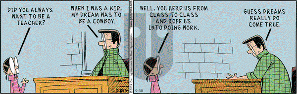 Grand Avenue on Monday September 30, 2024 Comic Strip