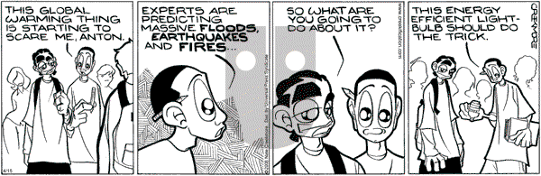 Maintaining on Sunday May 4, 2008 Comic Strip