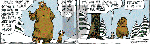 The Grizzwells on Saturday February 8, 2014 Comic Strip