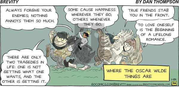 Brevity on Sunday January 24, 2016 Comic Strip