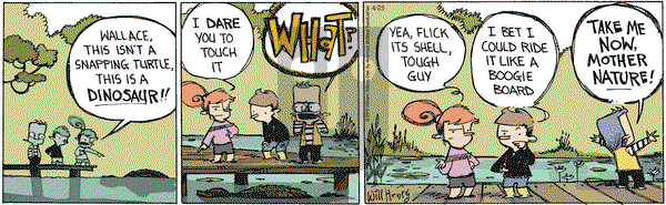 Wallace the Brave on Tuesday April 23, 2019 Comic Strip