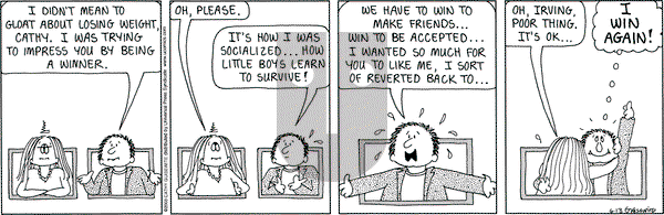 Cathy Classics on Friday June 13, 2025 Comic Strip