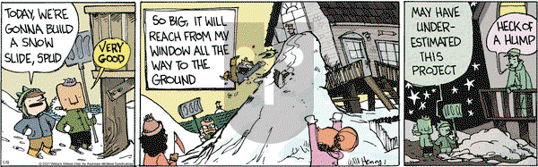 Wallace the Brave on Saturday January 9, 2021 Comic Strip