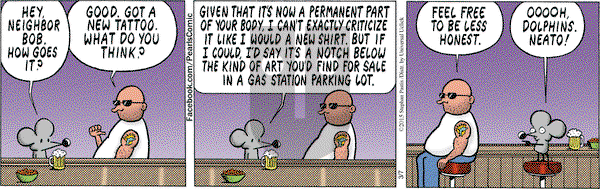 Pearls Before Swine on Saturday March 7, 2015 Comic Strip