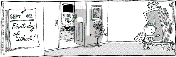 Lio - Wednesday September 2, 2015 Comic Strip