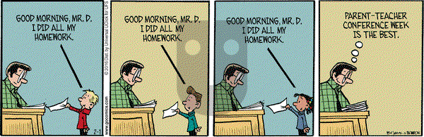 Grand Avenue on Monday February 1, 2016 Comic Strip