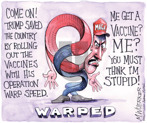 Matt Wuerker on Friday April 30, 2021 Comic Strip