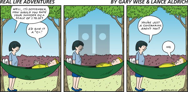 Real Life Adventures on Sunday September 1, 2019 Comic Strip