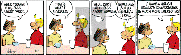 Arlo and Janis on Friday May 15, 2015 Comic Strip