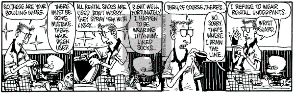 Monty on Monday July 7, 2003 Comic Strip