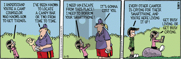 Grand Avenue on Wednesday June 15, 2016 Comic Strip