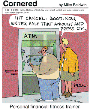 Cornered on Tuesday March 22, 2016 Comic Strip