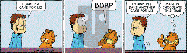 Garfield on Friday July 31, 2015 Comic Strip