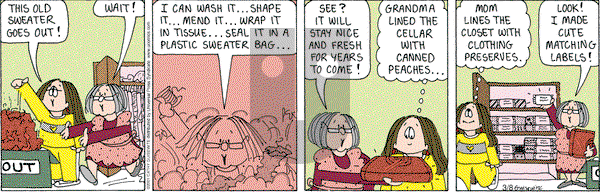 Cathy Classics on Thursday March 8, 2007 Comic Strip