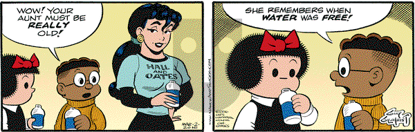 Nancy on Wednesday March 2, 2016 Comic Strip