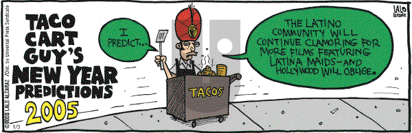 La Cucaracha on Monday January 3, 2005 Comic Strip