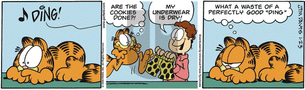 Garfield on Friday January 23, 2009 Comic Strip