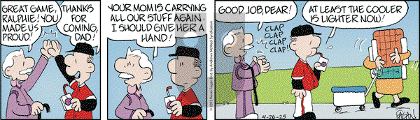 Drabble on Saturday April 26, 2025 Comic Strip