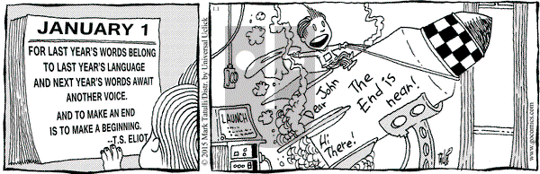 Lio on Thursday January 1, 2015 Comic Strip