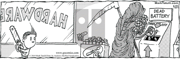 Lio on Saturday April 20, 2019 Comic Strip