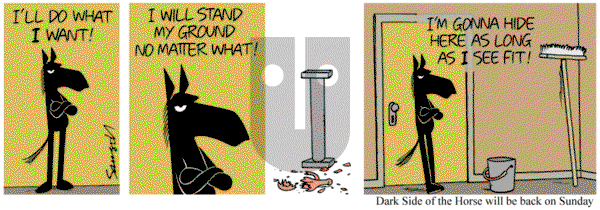 Dark Side of the Horse on Friday June 20, 2014 Comic Strip