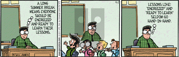 Grand Avenue on Friday September 2, 2011 Comic Strip