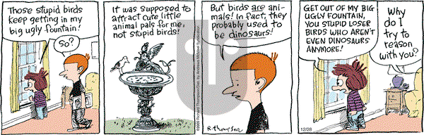 Cul de Sac on Saturday December 28, 2019 Comic Strip