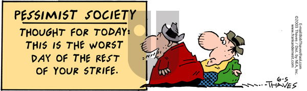 Frank and Ernest - Thursday June 5, 2003 Comic Strip