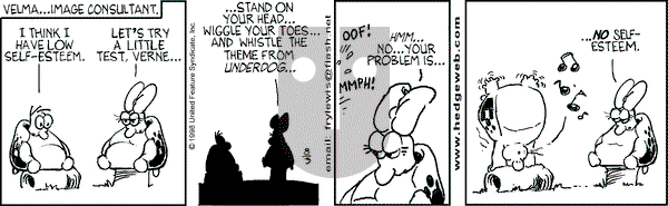 Over the Hedge on Monday August 3, 1998 Comic Strip