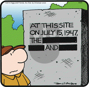 Ziggy on Thursday April 25, 2013 Comic Strip