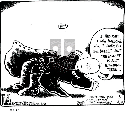 Tom Toles on Wednesday November 2, 2005 Comic Strip