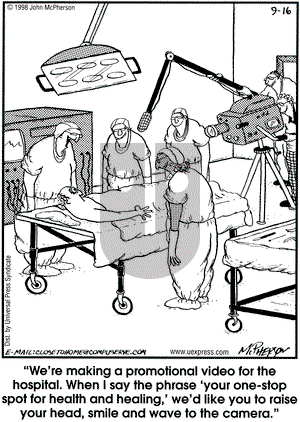 Close to Home - Wednesday September 16, 1998 Comic Strip