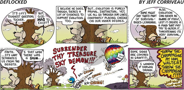 DeFlocked on Sunday April 4, 2010 Comic Strip