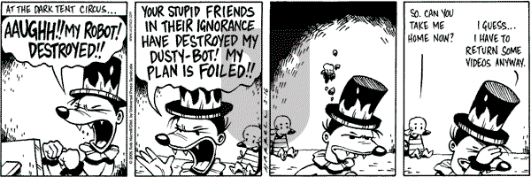 Big Top on Wednesday March 16, 2005 Comic Strip