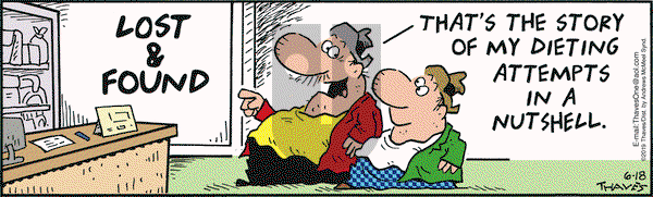 Frank and Ernest on Tuesday June 18, 2019 Comic Strip