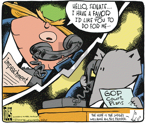 Tom Toles on Friday December 6, 2019 Comic Strip
