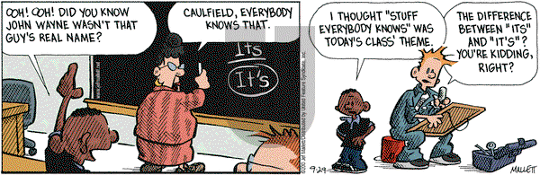 Frazz on Wednesday September 29, 2010 Comic Strip