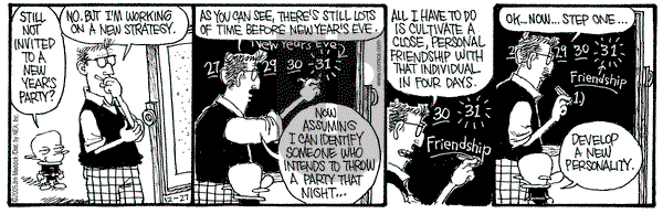 Monty on Tuesday December 27, 2005 Comic Strip