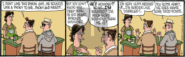 Monty on Tuesday January 20, 2009 Comic Strip