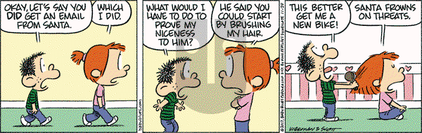 Baby Blues on Wednesday November 29, 2017 Comic Strip