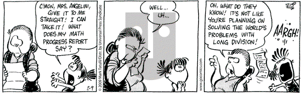Heart of the City - Monday February 9, 2009 Comic Strip